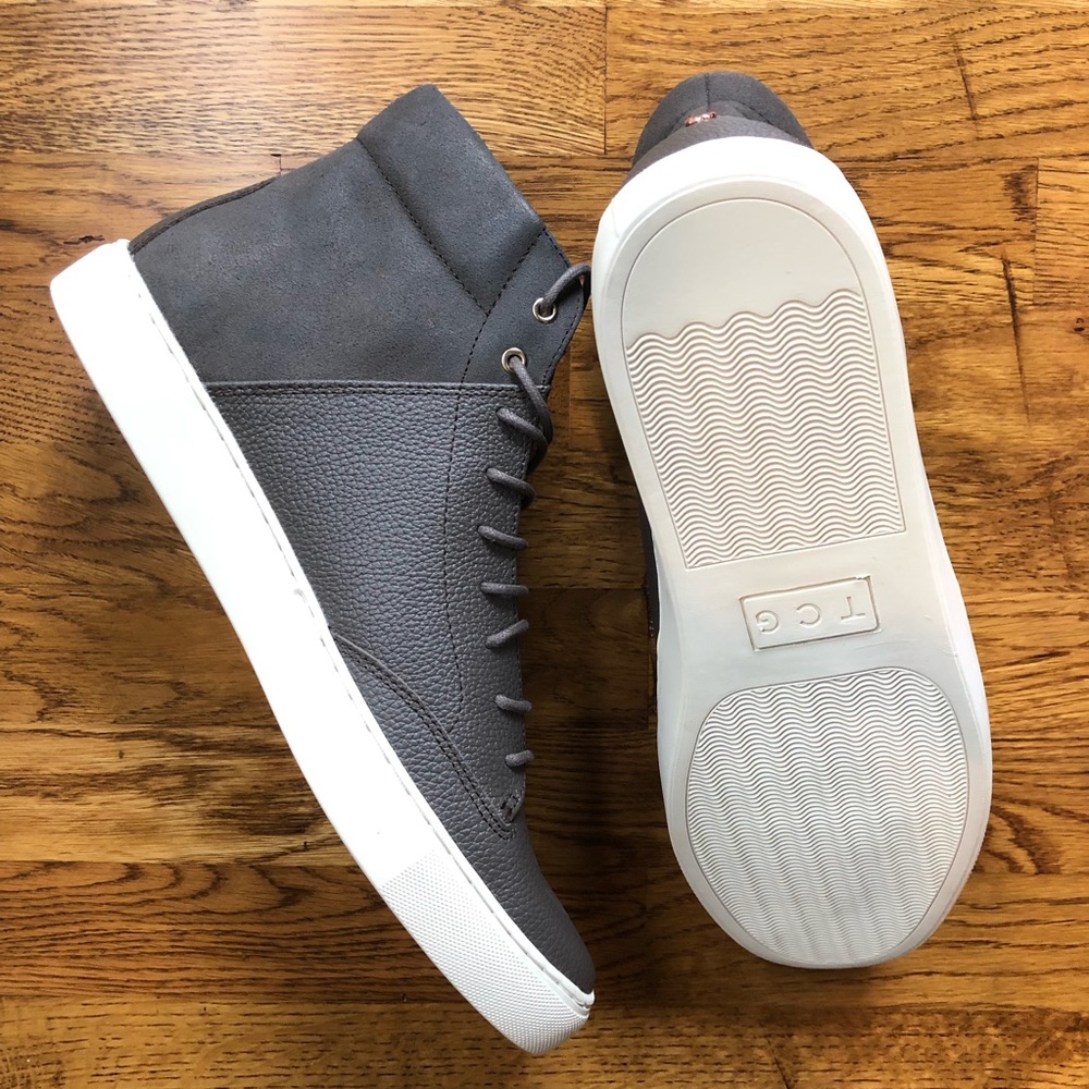 🎉HP🎉TCG Porter (Falcon) Leather HighTop Sneakers